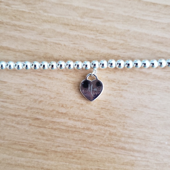Tiffany Mom Heart Tag Bracelet 